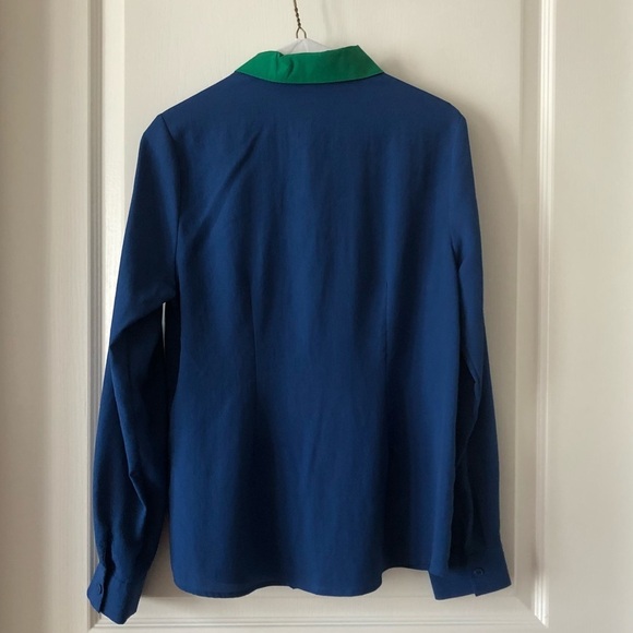 Collective Concepts Colored Collar Button Down - Picture 4 of 5